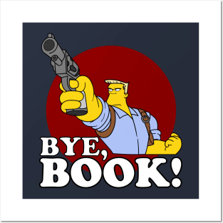 McBain Quote - Bye Book Posters and Art